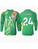 Moške Nogometnih dresov Manchester United Andre Onana #24 Vratar Tretji 2024-25 Dolgi rokavi